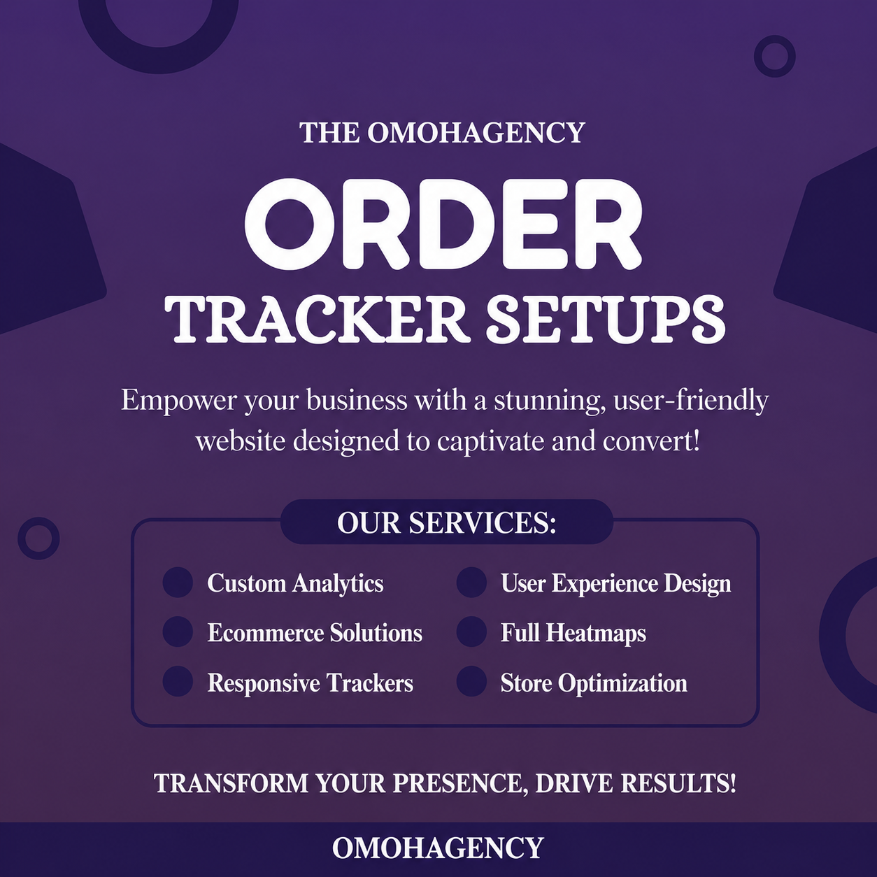Order Tracker Tools